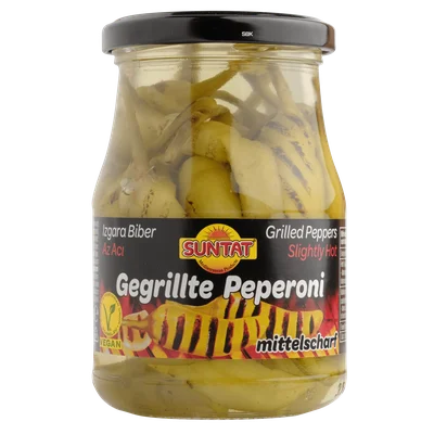 Baktat Gegrilde Pepers Pot 320 g