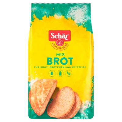 Schär Glutenvrije broodmix B Stazak 1000 g