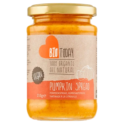 BioToday Pompoenspread bio Pot 210 g