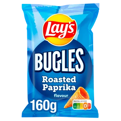 Lays Bugles Roasted Paprika Partypack Zak 160 g