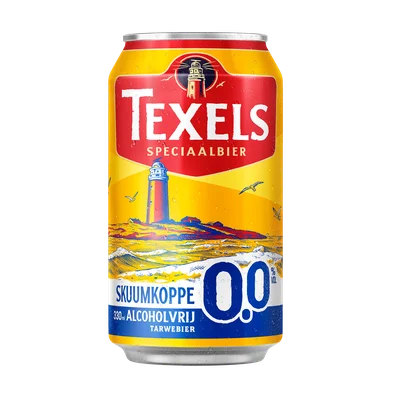 Texels Skuumkoppe 0.0 bier blik 330 ml