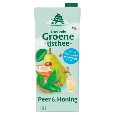 Van de Boom Groene thee peer Pak 1500 ml