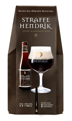 Straffe Hendrik Quadrupel Set 1320 ml
