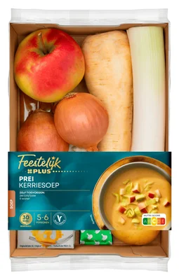PLUS Verspakket prei-kerrie soep Stuk 1 st