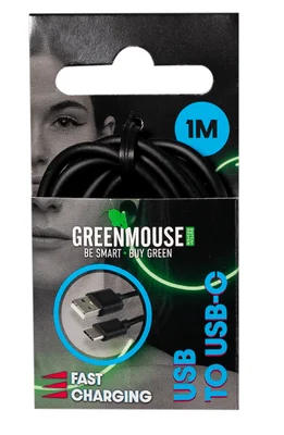 GreenMouse USB-C data cable - 1m Wikkel 25 g