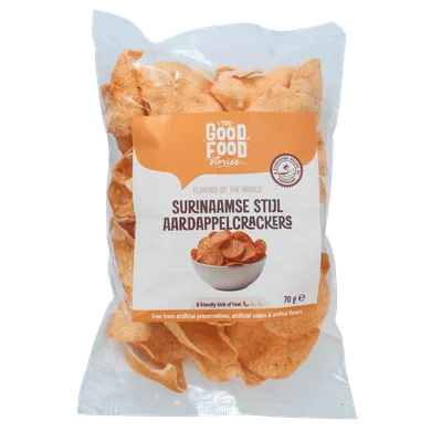 The GoodFood Stories Javaanse Kroepoek Kentang Zak 70 g