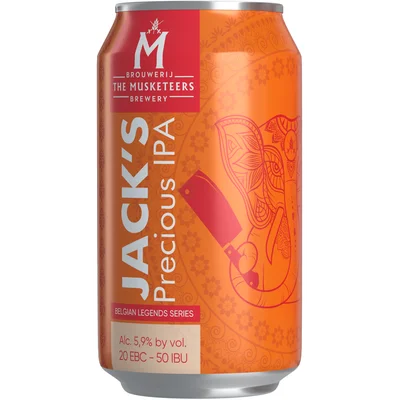 The Musketeers JACK?S PRECIOUS IPA Blik 330 ml