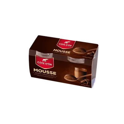 Mondelez Côte d'or chocolade mousse 2x55g Set 110 g