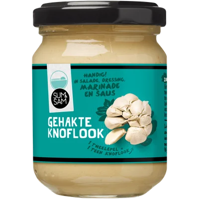 Sum en Sam Gehakte knoflook Pot 100 g