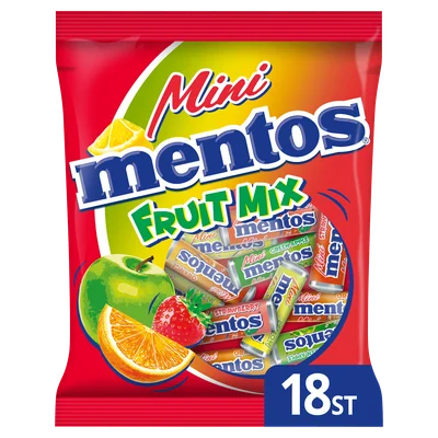 Mentos Mini mix Zak 214 g