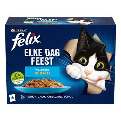 Felix Elke dag feest Vis Doos 12 st