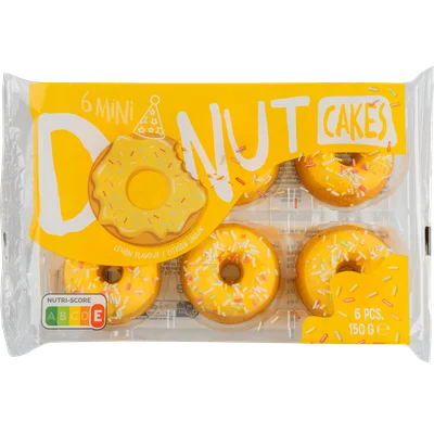 Van Dijk Donut cakejes Lemon Zak 150 g