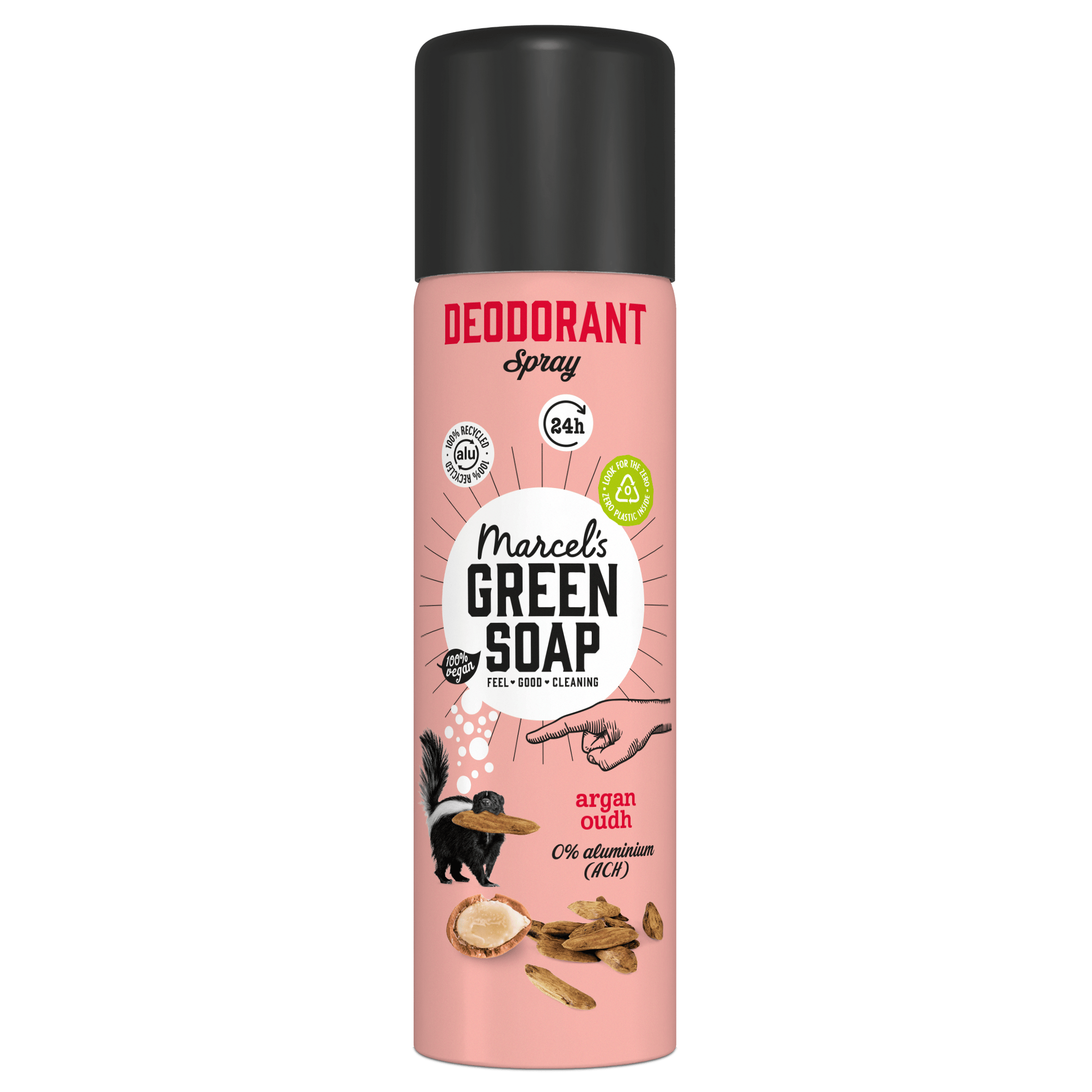 Marcel's Green Soap Deo spray argan oudh Spuitbus 150 ml