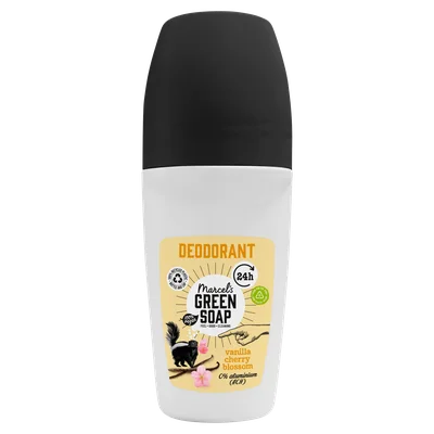 Marcel's Green Soap Deoroller vanilla cherryblossom Stuk 50 ml