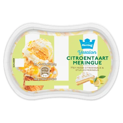 Hertog Citroentaart meringue Pot 200 ml