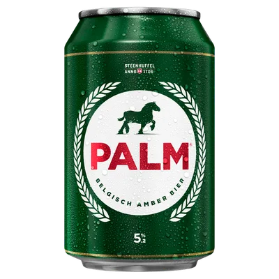 PALM amber bier Blik 330 ml