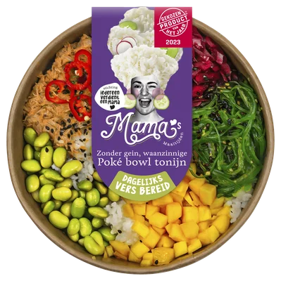 Mama's Maaltijden Midi Poké bowl tonijn Bakje 270 g