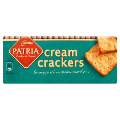 Patria Cream crackers Wikkel 200 g
