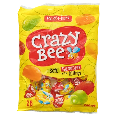 Roshen Crazy Bee Candies Zak 200 g