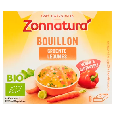 Zonnatura Groentebouillon bio Doos 66 g