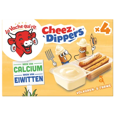 La Vache Qui Rit Cheez Dippers Volkoren Tarwe Blister 140 G