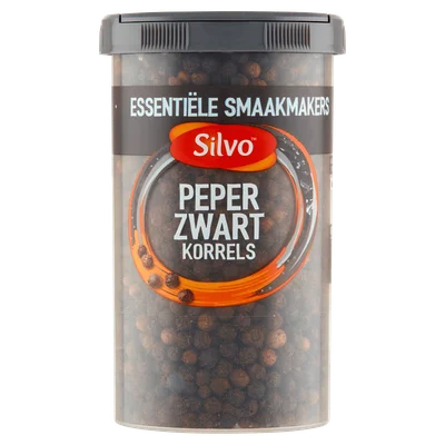 Silvo Peper zwart Pot 100 g