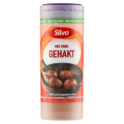 Silvo Gehaktkruiden Koker 130 g