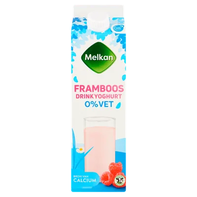Melkan Drink 0% vet framboos