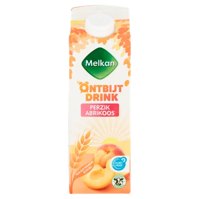 Melkan Drinkontbijt perzik-abrikoos