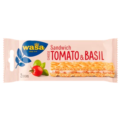 Wasa Sandwich Tomato & Basil 3x2 stuks