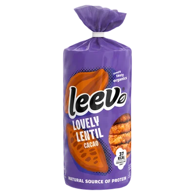 Leev Linzenwafels Cacao Bio