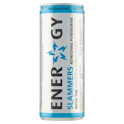 Slammers Energy drink suikervrij