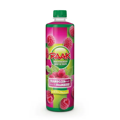 Raak Vruchtensiroop framboos