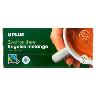 PLUS Thee Engelse Melange 1-Pot Fairtrade