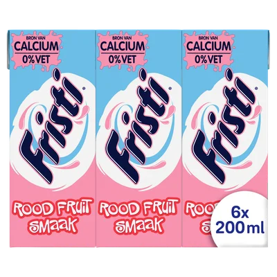 Fristi Rood fruit mini 6-pack