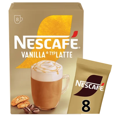 Nescafe Latte Vanilla Oploskoffie
