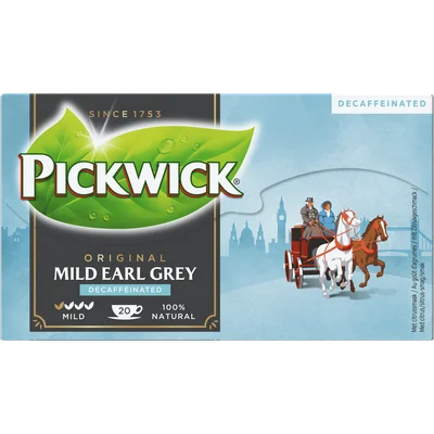 Pickwick Earl grey mild decaffeinated