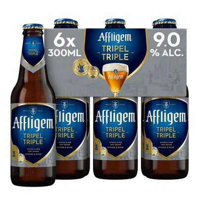 Affligem Tripel bier fles