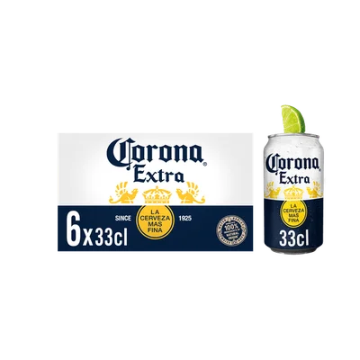 Corona in blik