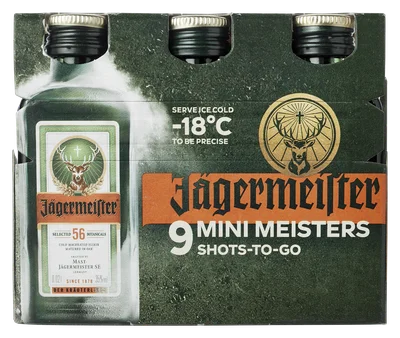 Jagermeister Bitter 9-pack