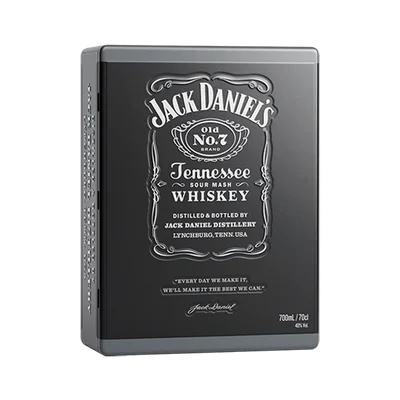 Jack Daniels Giftpack met 2 glazen