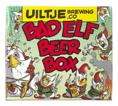 Uiltje Bad Elf beerbox 4x33cl blikjes
