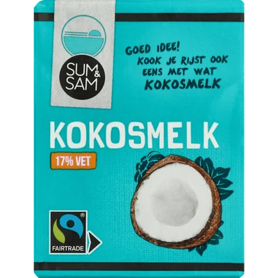 Sum en Sam Kokosmelk 17% vet