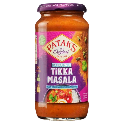 Patak's Extra milde tikka masala saus