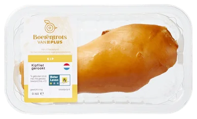 PLUS Boerentrots Gerookte kipfilet