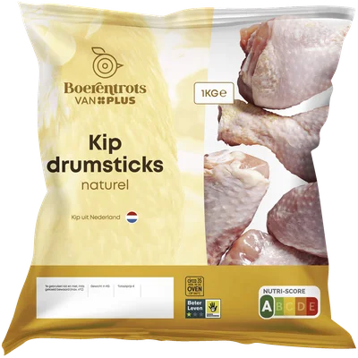PLUS Boerentrots Kipdrumsticks naturel VDV