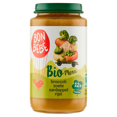 Bonbebe Bio M1214 broccoli zoete aardappel