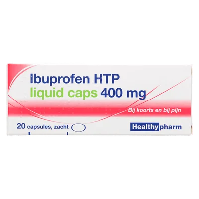 HTP Ibuprofen 400mg liq caps