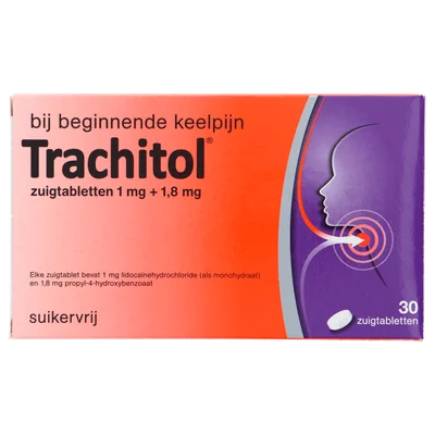 Trachitol Zuigtabletten 1 mg + 1,8 mg