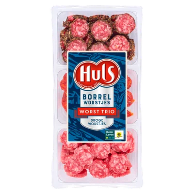 Huls Borrelworstjes trio